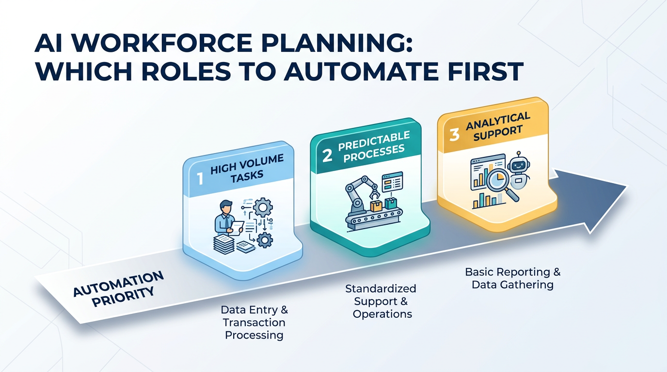 AI Workforce Planning: How to Decide Which Roles to Automate First